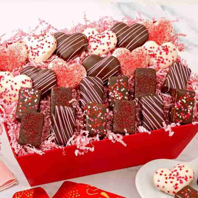 Image of The Valentines Day Basket