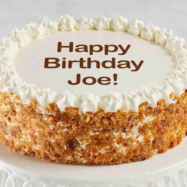 Image of Personalized Carrot Cake